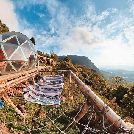 Glamping Entre Nubes Hotel Zipacon Exterior foto